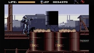 ROBOCOP vs THE TERMINATOR (MEGADRIVE - FULL GAME)