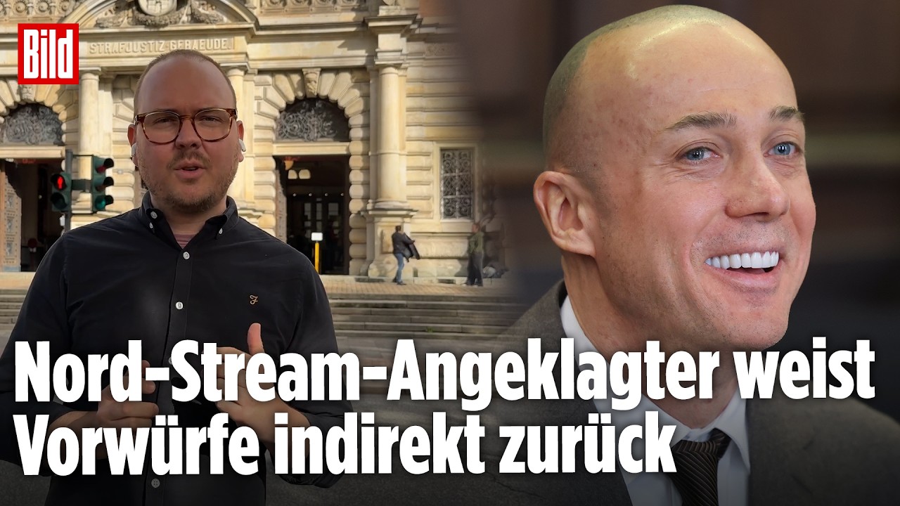 NORD-STREAM-PROZESS: Warum lächelt der mutmaßliche Saboteur vor Gericht?