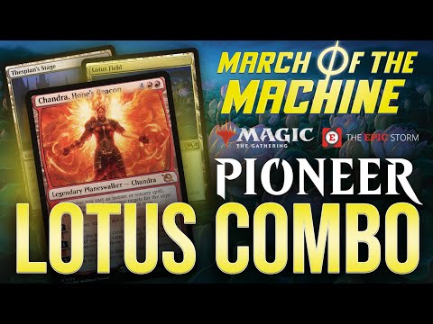 Chandra, Hope's Beacon is 🔥 FIRE 🔥 Pioneer Lotus Combo! March of the Machine | Magic: The Gathering