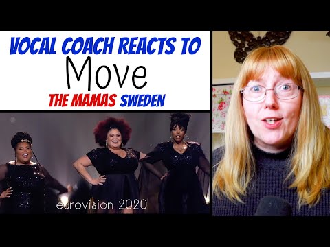 Vocal Coach Reacts to The Mamas 'Move' Sweden Eurovision 2020