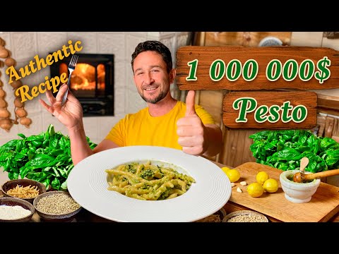 Homemade Pesto Sauce | Authentic Italian Pesto alla Genovese 🇮🇪