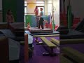 Melissa Doing Gymnastics