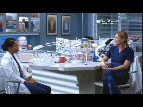 Grey's Anatomy 15x06 Meredith Talks about Her Father (Thatcher) with Webber  and Maggie