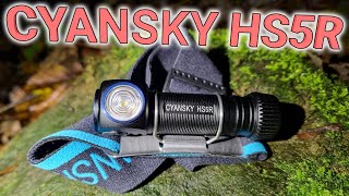 Cyansky HS5R Review Tough SFT40 headlamp with Type-C USB