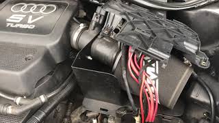 Mk1 Audi TT starter motor removal - fault due to bad earth and no start