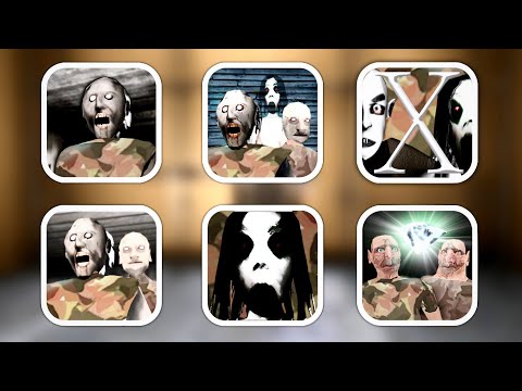 Dvloper All Games In The Twins Atmosphere Full Gameplay | Granny Chapters 1-3 Vs Slendrina Games