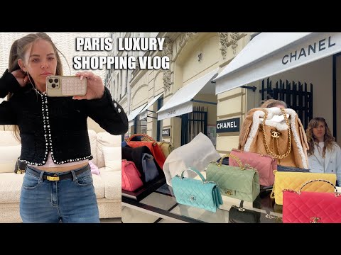 PARIS CHANEL 31 Rue Cambon + DIOR PARIS 30 MONTAIGNE  & HERMES 24 FAUBOURG Luxury Shopping Vlog