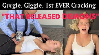 Nurse Gets Crunched* ASMR Chiropractic Relaxing Cracking + Neck & Back Pain Relief.