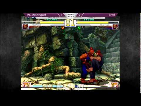 MAXOUT 1-17-2015 - SF3:3S Money Match: Mr. MelonGod (Akuma) vs. Brail (Akuma)
