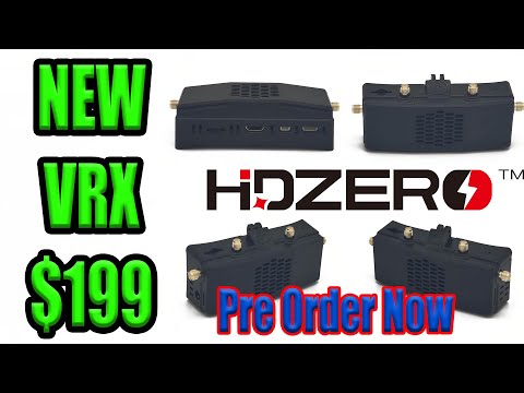 HDZERO DIGITAL FPV NEW VRX $199 - PRE ORDER NOW