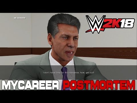 Postmortem: WWE 2K18 MyCareer Mode