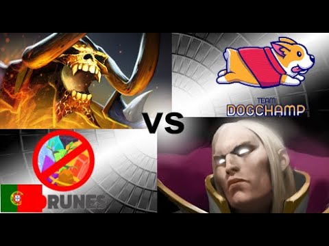 No Runes vs DogChamp  (2 jogo) |  DESTAQUES