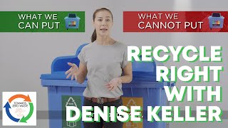 How To Recycle Right Singapore | Denise Keller
