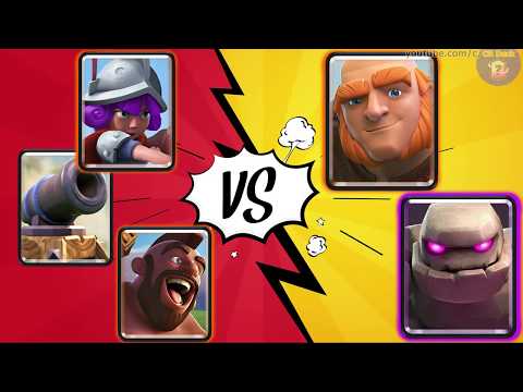Hog 2.6 Cycle Deck #22 🐷🐷🐷 Hog 2.6 vs Giant Golem Beatdown Deck
