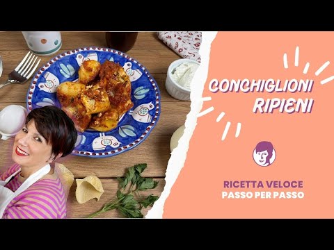 Conchiglioni ripieni al forno | Il Mondo di Antonietta Polcaro
