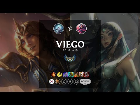 Viego Mid vs Irelia - KR Challenger Patch 12.17