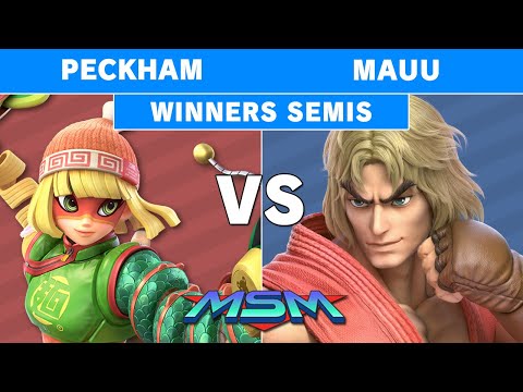 MSM Online 21 - Peckham (Minmin) Vs Mauu (Ken) Winners Semis - Smash Ultimate