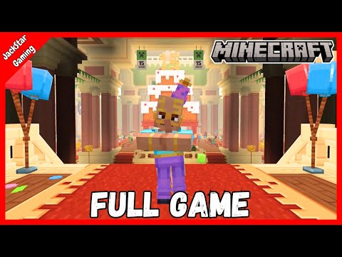 Minecraft 15 Year Anniversary Map - FULL GAME Walkthrough Minecraft DLC (ALL STICKERS)