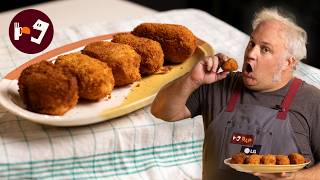 Croquetas de CALABAZA sin bechamel y con corazón de QUESO