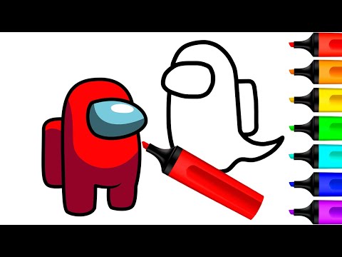 Among Us Coloring Pages | Coloring Among Us