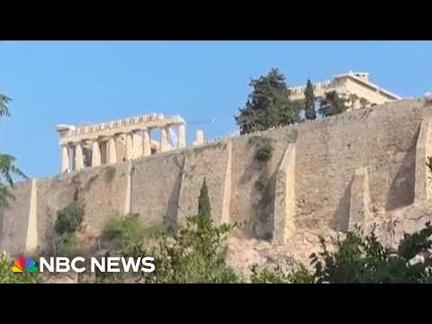 Two American tourists hospitalized in stabbing attack near Greece’s Acropolis