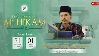 Download lagu ( LIVE ) Pengajian Kitab Al-Hikam Ahad Pagi | 21 Desember 2025 | #4725LVPAHH3 mp3