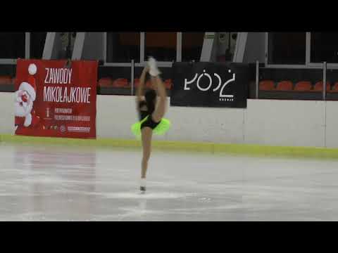 Daria PELKA SP Adv Novice I Solistki XI Zawody Mikolajkowe