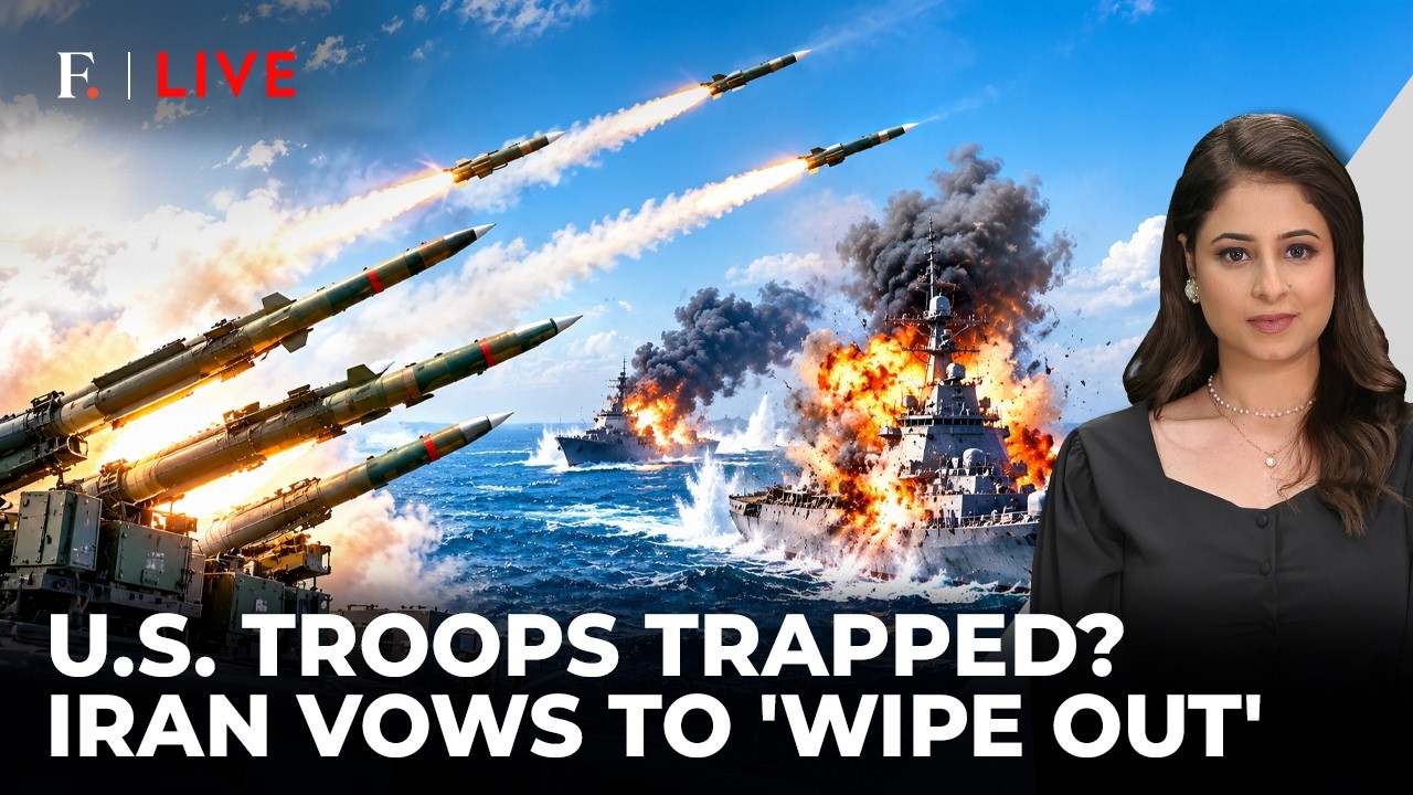 'Soon They'll Be Gone': Khamenei Dares US Forces Over Hormuz After Ship Attack| Firstpost Live