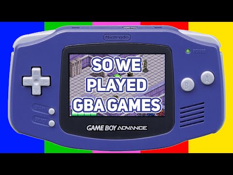 The Game Boy Advance Was Ahead Of Its Time