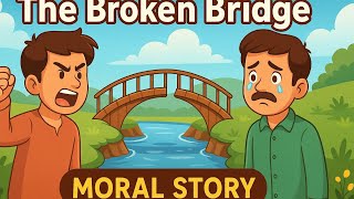 The Broken Bridge. It's easy to build walls but powerful to build bridges.