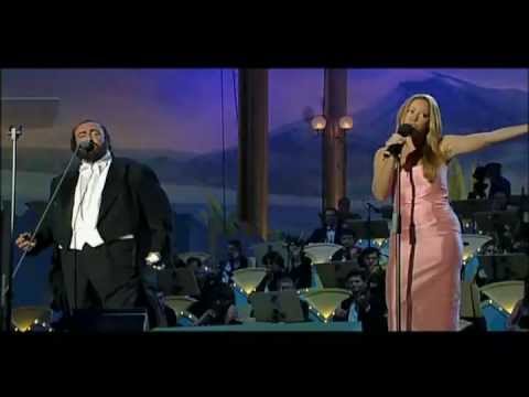 Mariah Carey - Luciano Pavarotti Live Hero