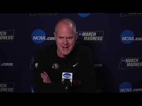 Colorado First Round Postgame Press Conference - 2021 NCAA Tournament
