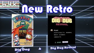New Retro #37 (Dig Dug [Arcade] /Dig Dug Revival [C64])