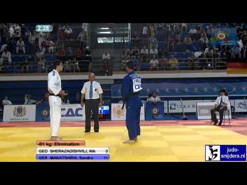 Nikoloz Sherazadishvili (GEO) - Sandro Makatsaria (GER) [-81kg]