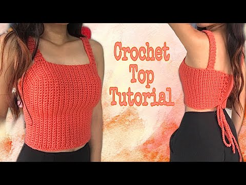 SIMPLE CROCHET SUMMER TOP TUTORIAL | for all sizes | Seiz Top