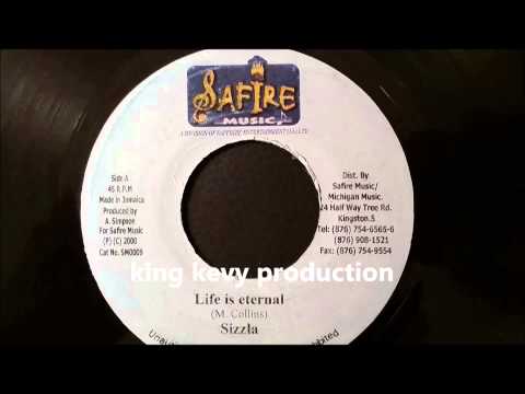 Sizzla - Life Is Eternal - Safire 7" w/ Version