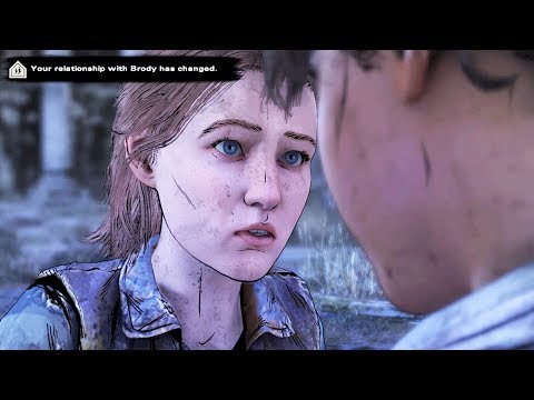 Brody Gets Angry With Clementine - Walking Dead Final Season 4 Telltale