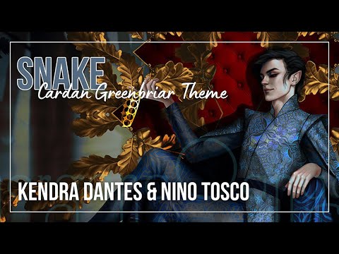 Snake - Cardan Greenbriar Theme Song | Kendra Dantes & Nino Tosco (Official Lyric Video)