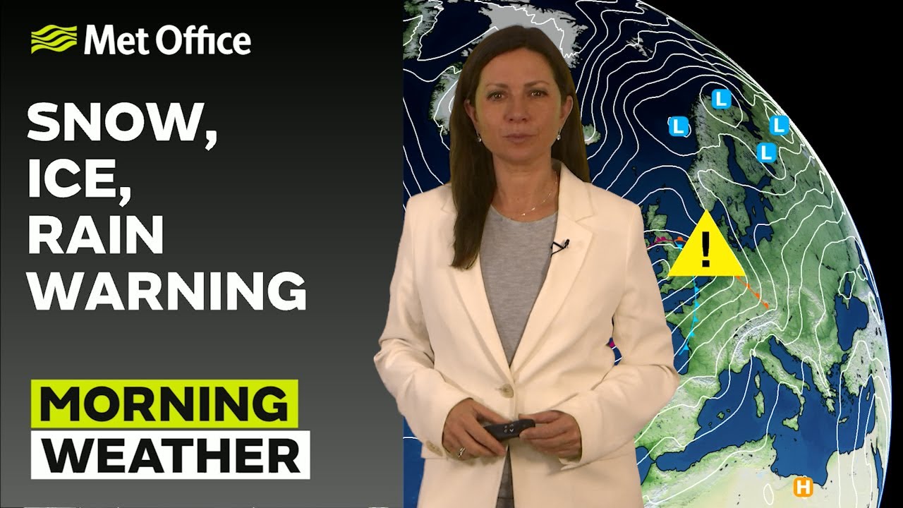 06/01/2025 – Wintry spells in the east of the UK – Morning Weather Forecast UK – Met Office Weather