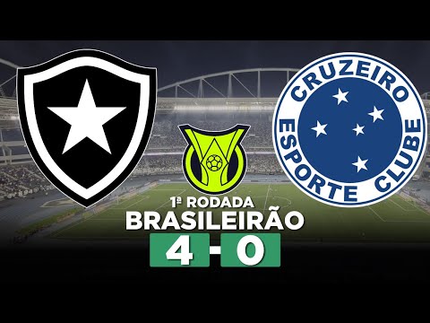 BOTAFOGO x CRUZEIRO AO VIVO Campeonato Brasileiro Série A 2026 1ª Rodada | Narração