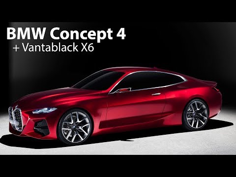 Erstkontakt: BMW Concept 4 und den ultra-schwarzen Vantablack X6 - Autophorie