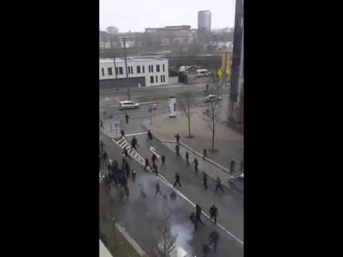 Dynamo Dresden - Hansa Rostock  19/03/2016 {RIOTS}