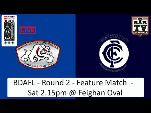 2015 BDAFL Round 2 - Warners Bay v Newcastle City