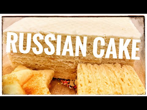 Russian Cake, Family recipe (Tsar's palace early 1900's)