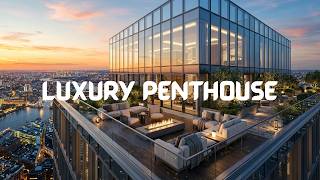 This Luxury Penthouse Has the Best City Skyline View Ever! 🌆 | Dream Home Tour