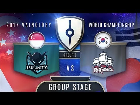 ROX ARMADA (EA) VS Impunity (SEA) - Razer 2017 Vainglory World Finals - Group Stage