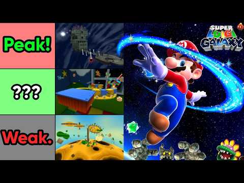 Ranking Every Main Galaxy in Super Mario Galaxy