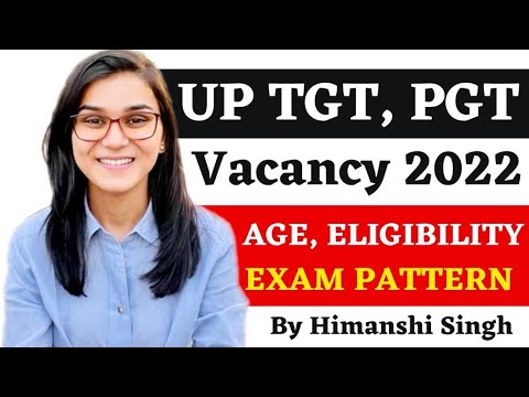 UP TGT, PGT New Vacancy 2022 - Age, Eligibility, Exam Pattern, Application form | Let's LEARN