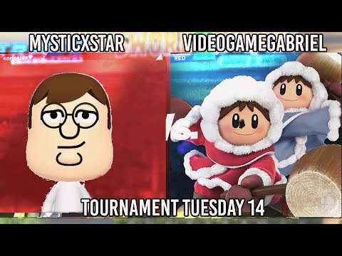 Mysticxstar (🅱eter, Ness) vs. VideoGameGabriel (Ice Climbers) - Tournament Tuesday #14