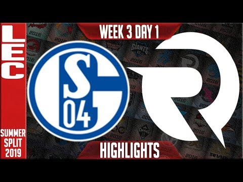 S04 vs OG Highlights | LEC Summer 2019 Week 3 Day 1 | Schalke 04 vs Origen